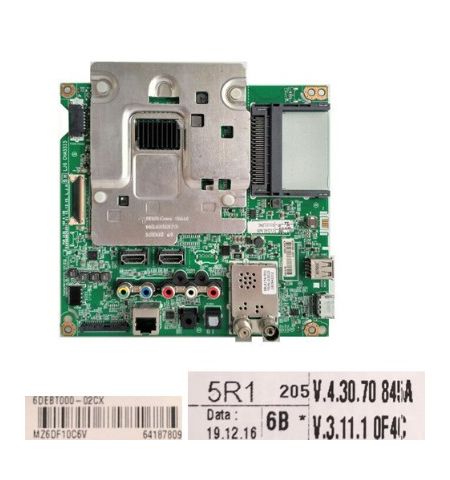 Placa Main LG EAX66882503(1.0) 6DEBT000-02CX LG 55UH625V, 55UH605V Placa Main LG EAX66882503(1.0) 6DEBT000-02CX LG 55UH625V, 55UH605V