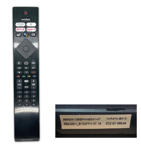 Mando a Distancia Philips 398GM10BEPHN0041HT YKF474-8012 USADO Mando a Distancia Philips 398GM10BEPHN0041HT YKF474-8012 USADO