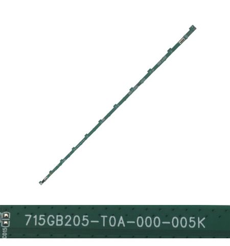 Tira 11 leds Philips 58PUS8506/12 Ambilight, 7715GB205-T0A-000-005K Tira 11 leds Philips 58PUS8506/12 Ambilight, 7715GB205-T0A-000-005K