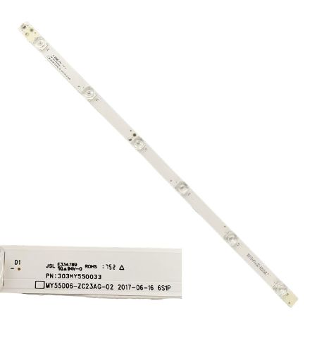 Tira 6 LED TD SYSTEMS K55DLM8US MY-55D06-ZC23AG-02 Tira 6 LED TD SYSTEMS K55DLM8US MY-55D06-ZC23AG-02