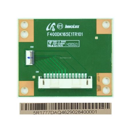 Placa T-Con LG 40UH630V F400DK165E1TR101 5R1777DAQ4629028400001 Placa T-Con LG 40UH630V F400DK165E1TR101 5R1777DAQ4629028400001