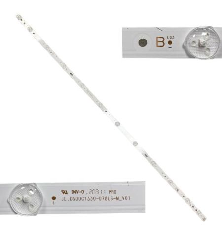 Tira 12 Led Toshiba 50UA3A63DG Type B JL.D500C1330-078LS-M_V01 Tira 12 Led Toshiba 50UA3A63DG Type B JL.D500C1330-078LS-M_V01