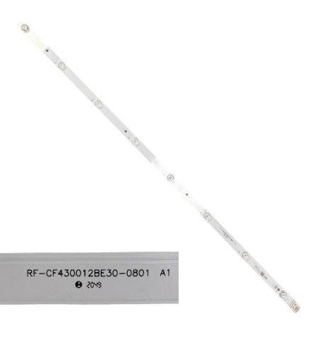 Tira 8 Leds Panasonic TX-43HX600EZ RF-CF430012BE TYPE B swap / de desmontaje Tira 8 Leds Panasonic TX-43HX600EZ RF-CF430012BE TYPE B swap / de desmontaje