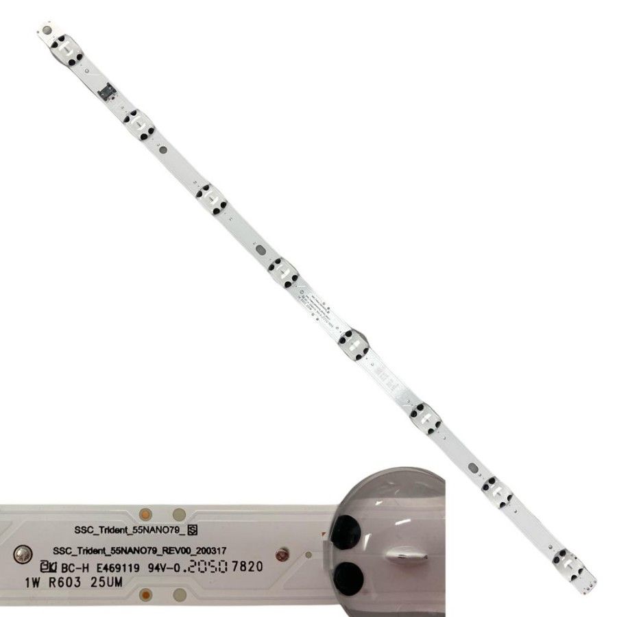 STRISCE LED PER LG 55UP8000PUA 55UP78006LB 55UP80003LA 55UP7750 55UP7670PUC EUR 34,72 - IT