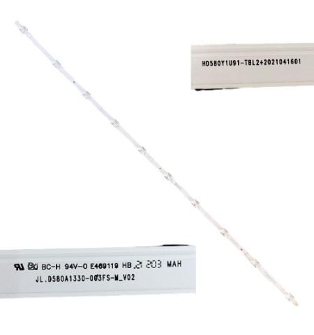 Tira 10 leds HISENSE 58A66G JL.D580A1330-003FS-M_V02 Tira 10 leds HISENSE 58A66G JL.D580A1330-003FS-M_V02