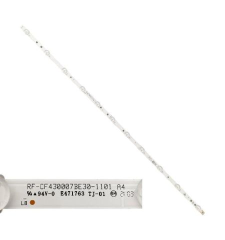 Tira 11 Leds Panasonic TX-43HX580EZ TYPE-B RF-CF430007BE30-1101 swap / de desmontaje Tira 11 Leds Panasonic TX-43HX580EZ TYPE-B RF-CF430007BE30-1101 swap / de desmontaje