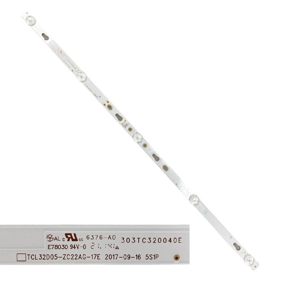 Tira 5 LEDS XIAOMI L32M5-5ASP TCL32D05-ZC22AG-17E 303TC320040E swap ...