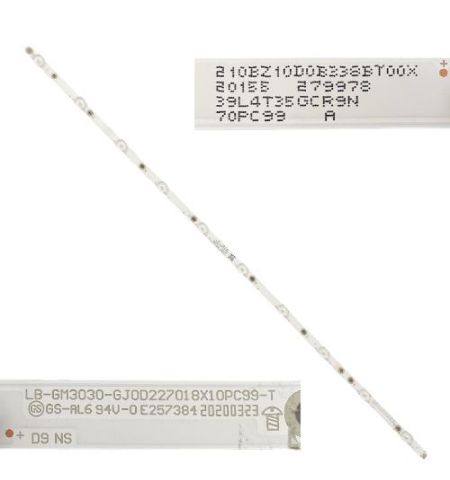 Tira 10 leds Philips 70PUS8535/12 LB-GM3030-GJ0D227018X10PC99-T swap de desmontaje Tira 10 leds Philips 70PUS8535/12 LB-GM3030-GJ0D227018X10PC99-T swap de desmontaje