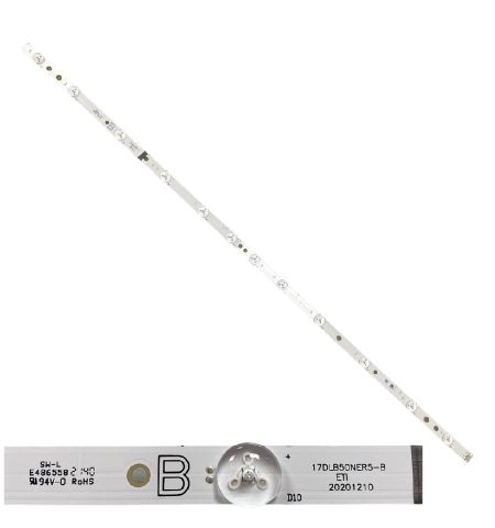 Tira 12 Led Toshiba 50UF3D63DA Type B 17DLB50NER5-B Tira 12 Led Toshiba 50UF3D63DA Type B 17DLB50NER5-B