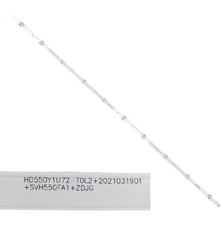 Tira 10 leds HISENSE 55AE6EG HD550Y1U72-TOL2+2021031901+SVH550FA1+ZDJG swap de desontaje Tira 10 leds HISENSE 55AE6EG HD550Y1U72-TOL2+2021031901+SVH550FA1+ZDJG swap de desontaje