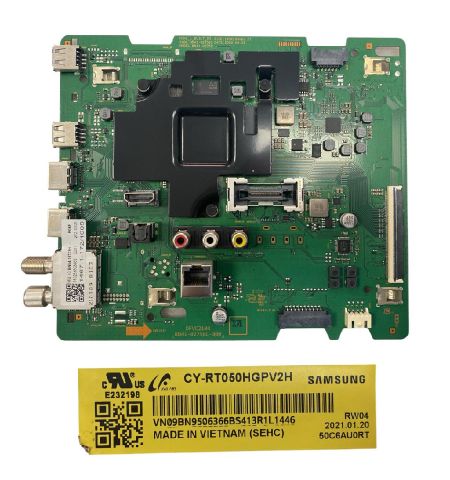 Placa Main SAMSUNG QE50Q64TAU BN94-15733H BN41-02756C CY-RT050HGPV2H Placa Main SAMSUNG QE50Q64TAU BN94-15733H BN41-02756C CY-RT050HGPV2H
