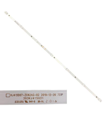 Tira 7 leds Metz 42MTC6000Z KJ415D07-ZC62AG-02 303KJ415031 Tira 7 leds Metz 42MTC6000Z KJ415D07-ZC62AG-02 303KJ415031