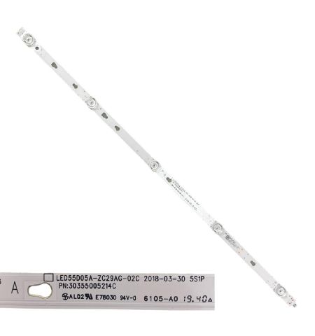 Tira 5 leds Engel LE 5590 ATV LED55D05A-ZC29AG-02C Tira 5 leds Engel LE 5590 ATV LED55D05A-ZC29AG-02C