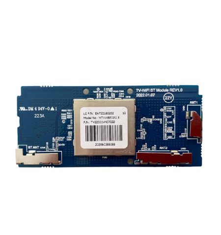 Modulo Wireless / Wifi LG 55UQ75006LF EAT65180202 MTVWBE02GLX Modulo Wireless / Wifi LG 55UQ75006LF EAT65180202 MTVWBE02GLX