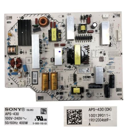 Fuente Alimentación SONY KD-65XG8096,APS-430(CH), GL95, 100135511 Fuente Alimentación SONY KD-65XG8096,APS-430(CH), GL95, 100135511