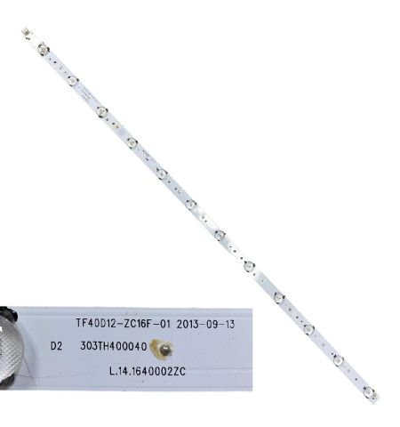 Tira 12 leds POLAROID TQL40F4PR001 TF40D12-ZC16F-01 303TH40040 Tira 12 leds POLAROID TQL40F4PR001 TF40D12-ZC16F-01 303TH40040