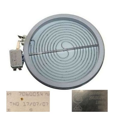 Resistencia Vitro 2002032911 7060054 TEKA TZ 6415 VR 00 1800w 230V 20 cm Resistencia Vitro 2002032911 7060054 TEKA TZ 6415 VR 00 1800w 230V 20 cm