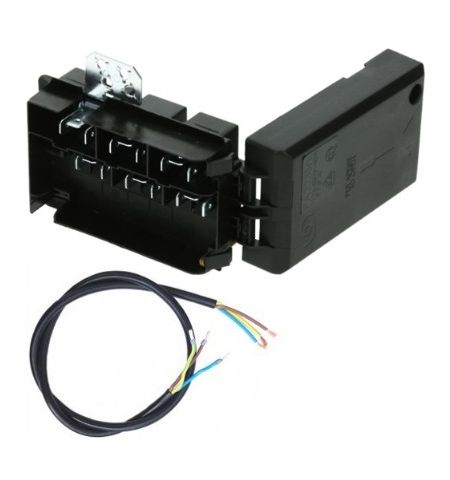 Cable Alimentación con Caja de Conexion PA223Sn Vitro Teka TZ6415 VR 00 Cable Alimentación con Caja de Conexion PA223Sn Vitro Teka TZ6415 VR 00