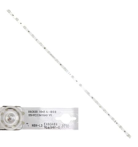 Tira 16 leds TCL 55C639 55C635 55HR330M16A0