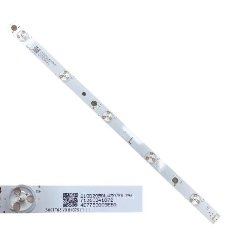 Tira 5 leds PHILIPS 50PFH5300/88 500TT63 V0 81075 TYPE L Tira 5 leds PHILIPS 50PFH5300/88 500TT63 V0 81075 TYPE L