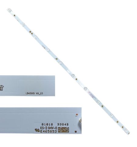 Tira 10 leds LG 43LH500T LB43015 V0_03 Tira 10 leds LG 43LH500T LB43015 V0_03