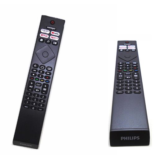 Télécommande Philips KWR103205/01BR PTR2 - Sans Fil Noir Portée 5-10m Pour Téléviseurs