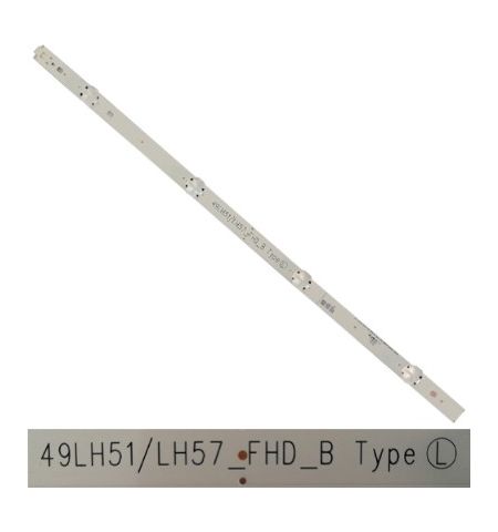 Tira 4 leds 49LH51/LH57_FHD_B, LG 49LH590V
