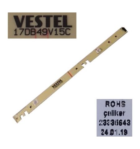 Tira leds TOSHIBA 49L2863DG 17DB49V15C VESTEL 23335645
