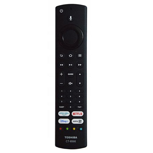Télécommande De Rechange OEM Pour TV Toshiba CT-8561, CT-8560, CT-8545, Etc. - Avec Boutons Netflix, Prime Video