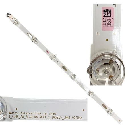 Tira 6 Leds Samsung UE50MU6125K BN96-39658A Tira 6 Leds Samsung UE50MU6125K BN96-39658A