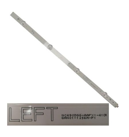 Tira 4 leds GAN01-1265A-P1 LEFT, LG 49UJ634V