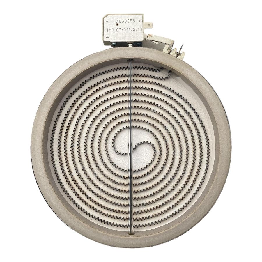 Eika Radiant Heater Ref. 2002032912 - 1800W 230V Halogeen Verwarmingselement Øext. 200mm Øint. 175mm