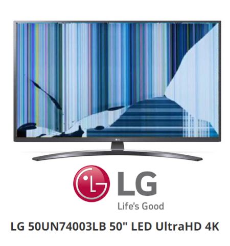LG 50UN74003LB NUEVO, Con pantalla - panel rota, para despiece. SIN MANDO A DISTANCIA. LG 50UN74003LB NUEVO, Con pantalla - panel rota, para despiece. SIN MANDO A DISTANCIA.