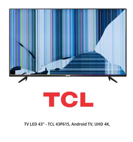 TCL 43BP615X2, NUEVO, Con pantalla - panel rota, para despiece. SIN MANDO A DISTANCIA. TCL 43BP615X2, NUEVO, Con pantalla - panel rota, para despiece. SIN MANDO A DISTANCIA.