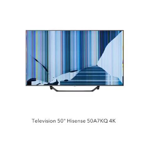 HISENSE 50A7GQ, NUEVOS, Con pantalla - panel rota, para despiece. SIN MANDO A DISTANCIA. HISENSE 50A7GQ, NUEVOS, Con pantalla - panel rota, para despiece. SIN MANDO A DISTANCIA.
