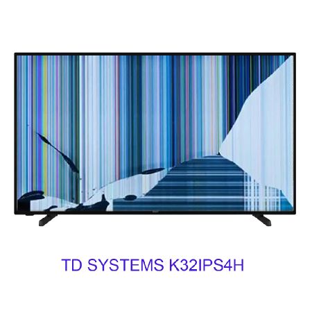 TD SYSTEMS K32IPS4H, NUEVOS, Con pantalla - panel rota, para despiece. SIN MANDO A DISTANCIA.