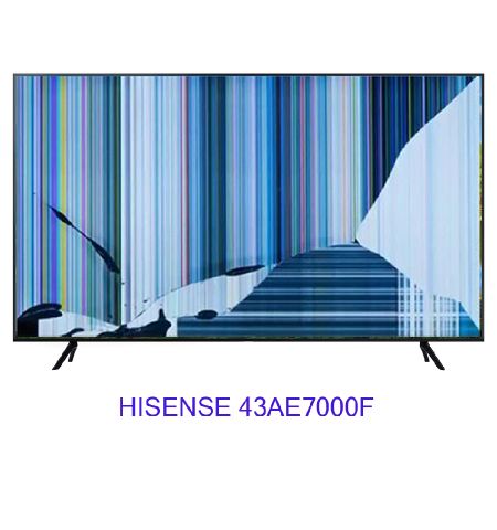 HISENSE 43AE7000F, NUEVOS, Con pantalla - panel rota, para despiece. SIN MANDO A DISTANCIA. HISENSE 43AE7000F, NUEVOS, Con pantalla - panel rota, para despiece. SIN MANDO A DISTANCIA.