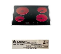 Despiece vitrocerámica Ariston KBT 6004 IX