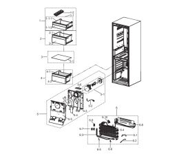 Despiece frigorífico Samsung RB29HER2CSA