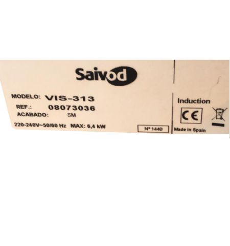 Despiece vitrocerámica Saivod VIS-313 Despiece vitrocerámica Saivod VIS-313