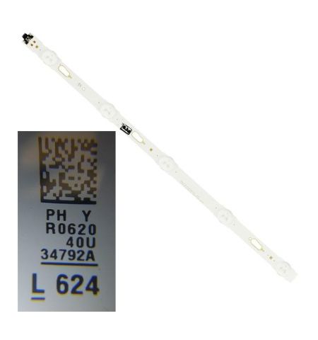 Tira 5 leds BN96-34792A, Samsung UE40KU6100K Tira 5 leds BN96-34792A, Samsung UE40KU6100K