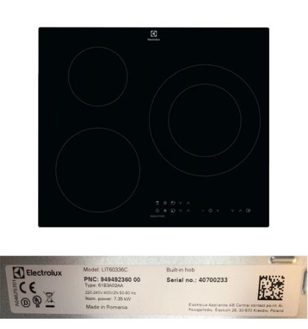 Despiece vitrocerámica Electrolux LIT60336C Despiece vitrocerámica Electrolux LIT60336C