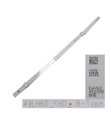 Tira 3 leds LG 49LH630V 49LH60_FHD_B-TYPE EAV63452302B0E Tira 3 leds LG 49LH630V 49LH60_FHD_B-TYPE EAV63452302B0E