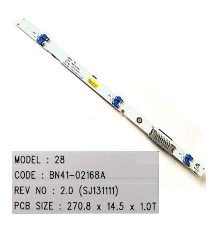 Tira conexión leds BN41-02168A, Samsung T28E310EW Tira conexión leds BN41-02168A, Samsung T28E310EW