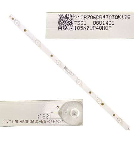 Tira 6 leds PHILIPS 49PFS5301/12 LBM490P0601-BG-1 (SWAP) Tira 6 leds PHILIPS 49PFS5301/12 LBM490P0601-BG-1 (SWAP)