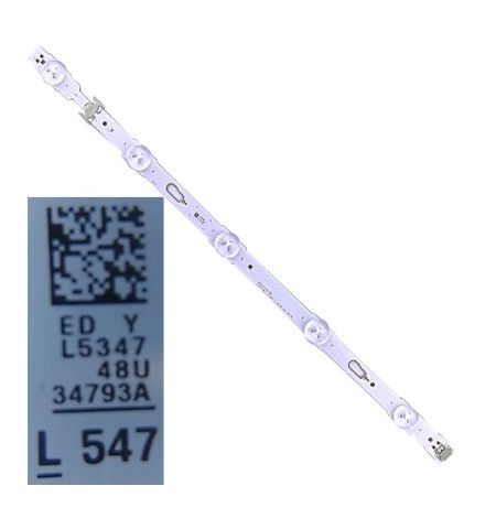 Tira 5 Leds BN96-34793A, Samsung UE48JU6400K, SWAP/USADO Tira 5 Leds BN96-34793A, Samsung UE48JU6400K, SWAP/USADO