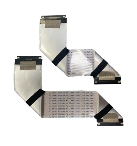 Kit 2 Cables Flex LVDS TCL 43P639X1 Kit 2 Cables Flex LVDS TCL 43P639X1