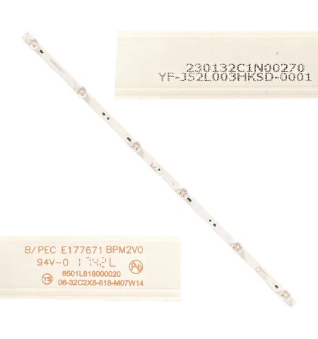 Tira 6 leds ICARUS IC-LED32H B/PEC E177671 BPM2V0 Tira 6 leds ICARUS IC-LED32H B/PEC E177671 BPM2V0