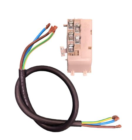 Caja de Conexión y Cable alimentación VItro WHIRLPOOL AKT 807/BF Fx5780 Caja de Conexión y Cable alimentación VItro WHIRLPOOL AKT 807/BF Fx5780