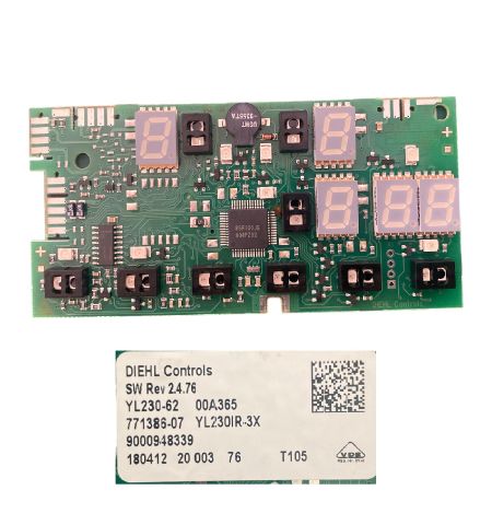 Modúlo Electrónico Mandos Balay 3EB865FR/03 9000948339 Rev2.4.76 YL230-62 Modúlo Electrónico Mandos Balay 3EB865FR/03 9000948339 Rev2.4.76 YL230-62